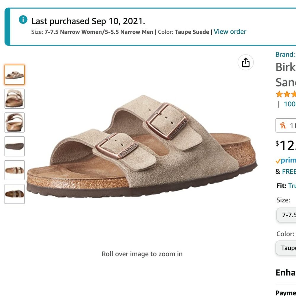 Birkenstock EVA Arizona Sandals